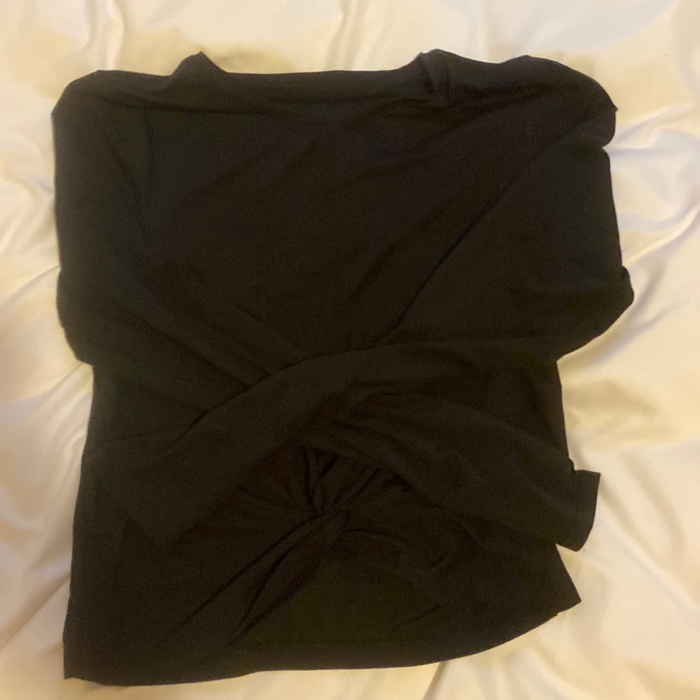 Cropped vital essence twist top